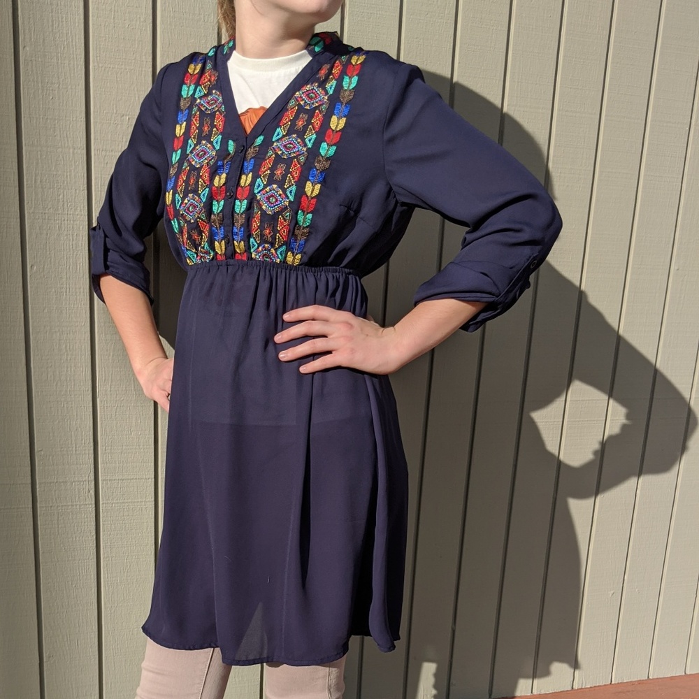West 36th Women's Bohemian Tunic, Sz. S